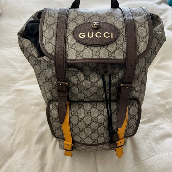 Gucci | Bags | Gucci Book Bag Backpack | Poshmark